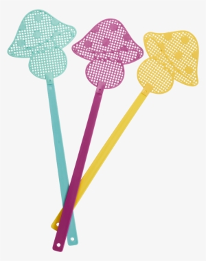 Mushroom Shaped Fly Swatter By Rice Dk - Flyswatter