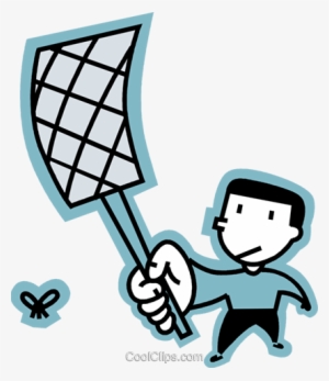 Fly Swatter Royalty Free Vector Clip Art Illustration - Fly Swatter