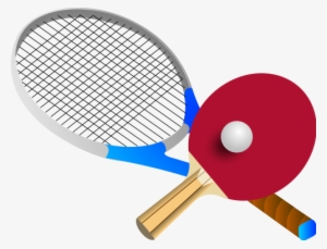 This Image Rendered As Png In Other Widths - Cartoon Tennis Racket Png