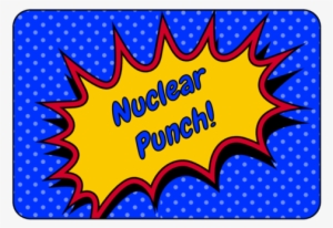 Comic Book Birthday Snack Labels - Book