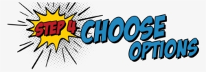 Choose Options - White