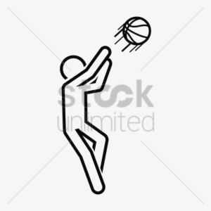 Basketball Player Drawing Png Clipart Nba Clip Art - Simple Basketball Shoes Drawings