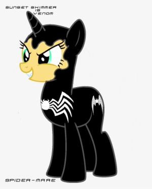 Mp3fimmusic, Fangs, Marvel, Pony, Safe, Simple Background, - My Little Pony Venom