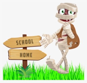 When He Was Just A Little Mummy Boris Was So Excited - Cartoon