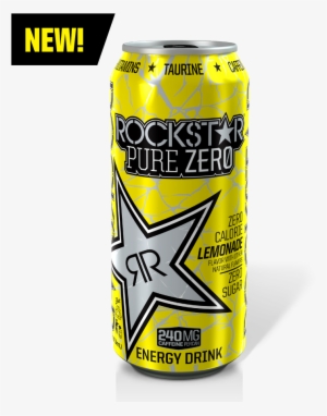 Rockstar Pure Zero Lemonade