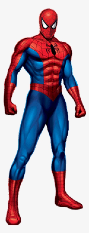 Spider-man Standing Transparent Background Png - Mcu Original Spiderman Suit