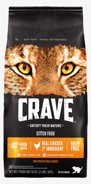 Dry Kitten Chicken - Crave Cat Food