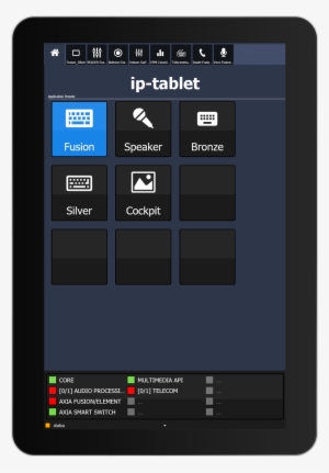 Ip-tablet Core Virtual Radio App - Mobile App