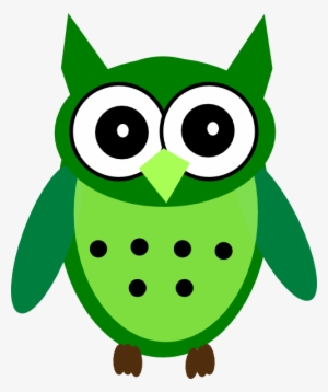 How To Set Use Green,black,owl Icon Png - Green Owl Clip Art