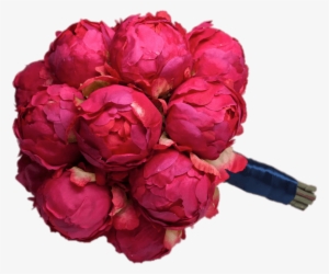 Bouquet Of Dark Pink Peonies - Flower Bouquet