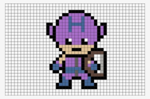 Pixel Art Avengers Hawkeye