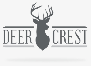 Deer Crest Logo - Deer Head Stencil