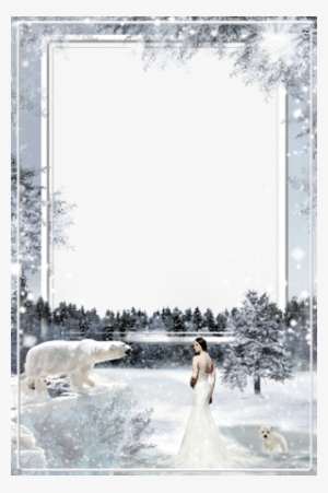 Frost And Cold - Abstrakter Fantasie-schnee Postkarte