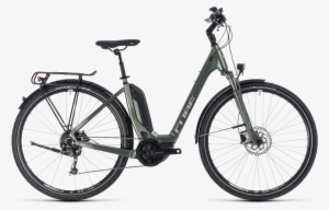 2018 Cube Touring One 500 Easy Entry Hybrid Bike Frost - Cube Touring Hybrid 400 2017