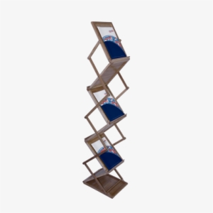 The Literature Rack Bamboo Is Our Eco-friendly Version, - Brochure Rack 3d Model Free Download