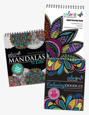 Colorit Adult Coloring Book: Colorful Flowers Volume