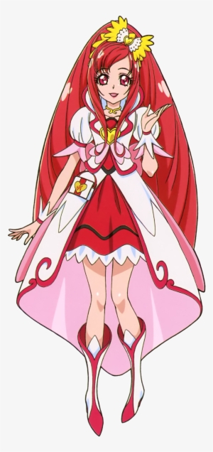 Doki Doki Pretty Cure Cure Ace Pose6 - Glitter Force Doki Doki Cure Ace