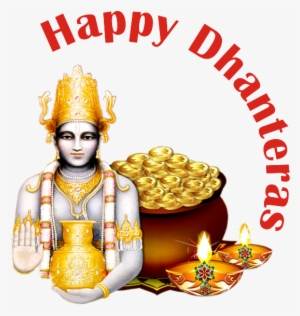 Wish Dhanteras For A Glowing Life - Dhanvantari God