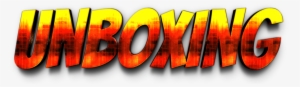 Png Da Palavra Unboxing