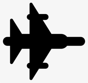 Fighter Jet Silhouette - Fighter Aircraft
