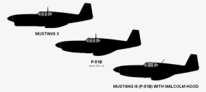 North American Mustang X, P 51b And Mustang Iii Side - P 51 Mustang Prototype