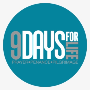 Usccb 9 Days Round Logo Turq Crcle - Dates For 9 Days For Life
