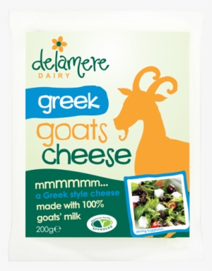 Greek Goats' Cheese - Delamere Dairy Greek Goats Cheese, 200g