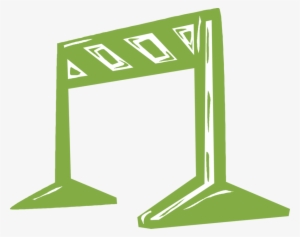 Vector Illustration Of Track And Field Athletic Sport - Track And Field Athletics