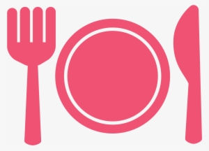 Cutlery Icon Pink Png