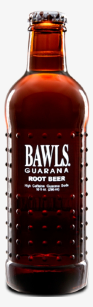 Bawl's Guarana Root Beer Soda Pop 10-ounce Bottle 24 - Bawls Root Beer