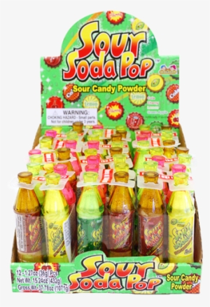 Sour Soda Pop Bottles Sour Candy Powder - Soft Drink