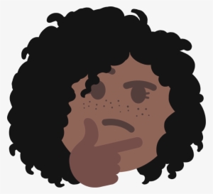 Ivy Thinking Emoji - Illustration