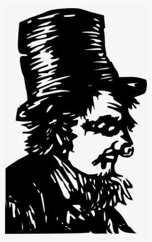 Cartoon Man Wearing Hat Clip Art At Clker - Scary Man Wearing Cap