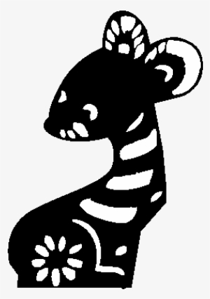 Dibujo De Signo De La Rata Para Colorear - Drawing