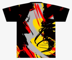 Logo Infusion Signature Red/yellow/black Splatter Express - Yellow