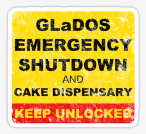 Glados Emergency Shutdown And Cake Dispensary By Arrondakin - Portal 2 Cake Door