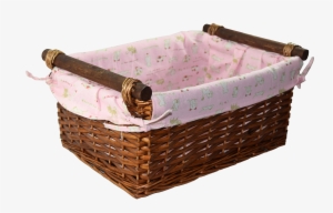 Baby Girl Wicker Basket - Basket