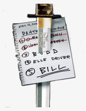 Swordlist-logo - Kill Bill List Png