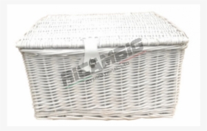 Description - White Basket Christmas