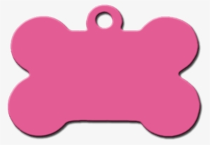 Hueso Rosa Aluminio Placas Identificativas Para Perros - Hueso De Perro Collar