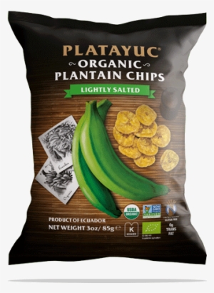 Platayuc Lightly Salted Plantain Chips - Platayuc Organic Plantain Chips, Lightly Salted