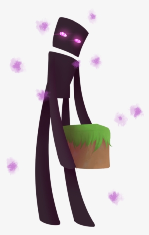 Endermen Are Funky Lil Guys - Illustration
