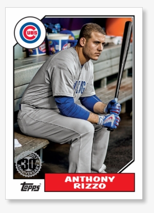 Anthony Rizzo 2017 Topps Baseball Series 1 1987 Topps - Anthony Rizzo