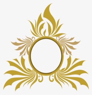 Marcos Dorados Vector - Circulos Dorados Vectores Png