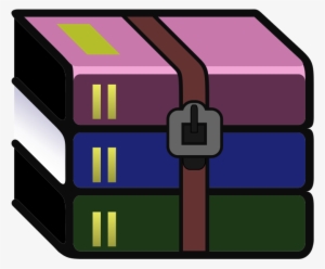 Svg Wikipedia Winrar Logo - Disk Compression Software Logo