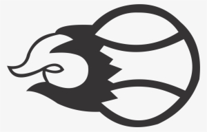 Tennis Ball Flame - Volleyball