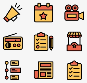 Advertising - Icon Pack Orange