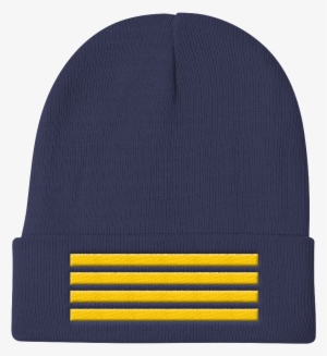 Pilot Stripes - Knit Beanie - Beanie