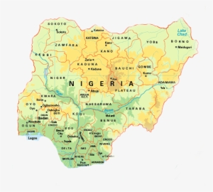 Nigeria-map - - Map Of Nigeria