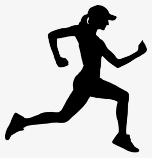 Running Vector Graphics - Sport Silhouette